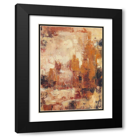 Continuity I Black Modern Wood Framed Art Print with Double Matting by OToole, Tim