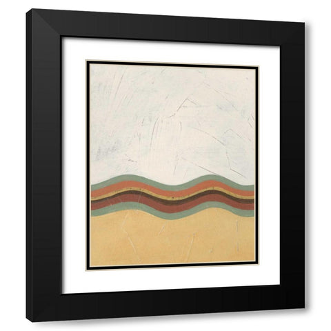 Demitasse III Black Modern Wood Framed Art Print with Double Matting by Vess, June Erica