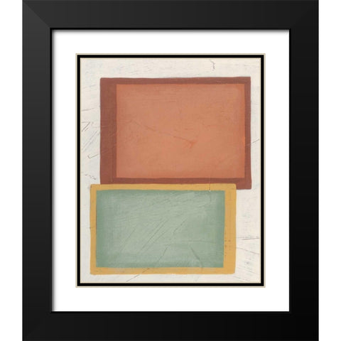 Demitasse VI Black Modern Wood Framed Art Print with Double Matting by Vess, June Erica