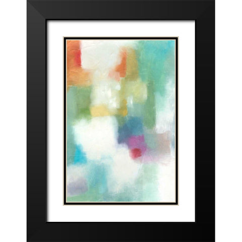 Santiago I Black Modern Wood Framed Art Print with Double Matting by Zarris, Chariklia