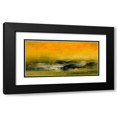 Mid Day I Black Modern Wood Framed Art Print with Double Matting by Gordon, Sharon