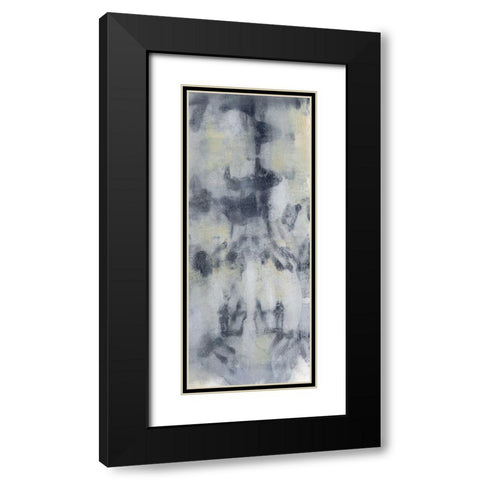 Imprint II Black Modern Wood Framed Art Print with Double Matting by Goldberger, Jennifer