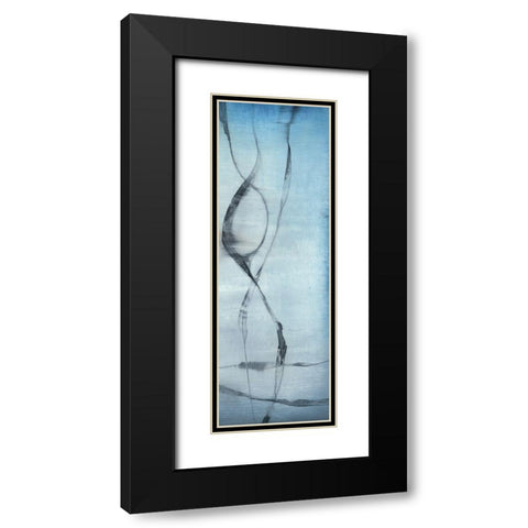 Whale Songs III Black Modern Wood Framed Art Print with Double Matting by Goldberger, Jennifer