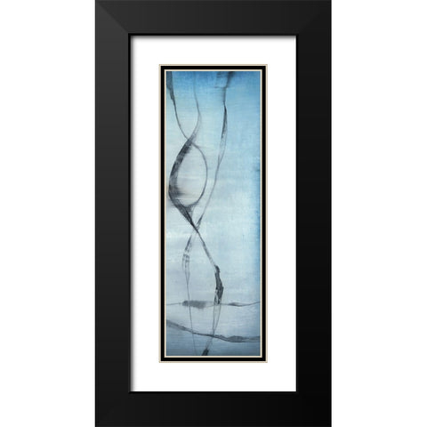 Whale Songs III Black Modern Wood Framed Art Print with Double Matting by Goldberger, Jennifer