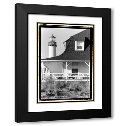 Cape May Afternoon II Black Modern Wood Framed Art Print with Double Matting by DeNardo, Laura