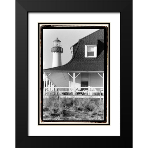 Cape May Afternoon II Black Modern Wood Framed Art Print with Double Matting by DeNardo, Laura