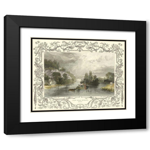 View Near Hurley Black Modern Wood Framed Art Print with Double Matting by Tombleson