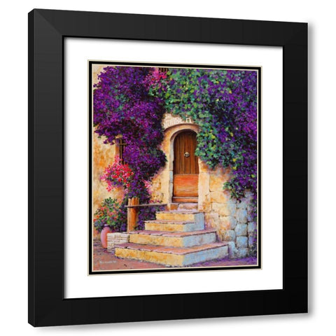 Le Grange Black Modern Wood Framed Art Print with Double Matting by Swanson, Michael