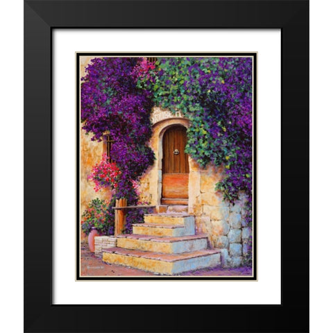 Le Grange Black Modern Wood Framed Art Print with Double Matting by Swanson, Michael