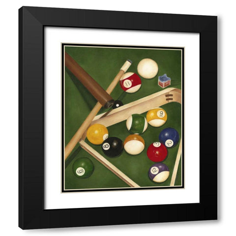 Rackem Up I Black Modern Wood Framed Art Print with Double Matting by Goldberger, Jennifer