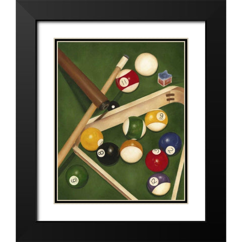 Rackem Up I Black Modern Wood Framed Art Print with Double Matting by Goldberger, Jennifer