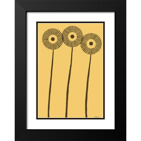 Dandy Dichromatics I Black Modern Wood Framed Art Print with Double Matting by Lam, Vanna