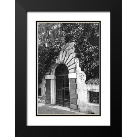 Gateway Black Modern Wood Framed Art Print with Double Matting by DeNardo, Laura