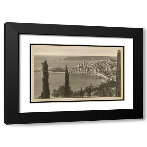 Summer in France VI Black Modern Wood Framed Art Print with Double Matting by Unknown