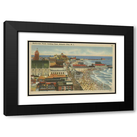 Atlantic City, NJ- III Black Modern Wood Framed Art Print with Double Matting by Unknown