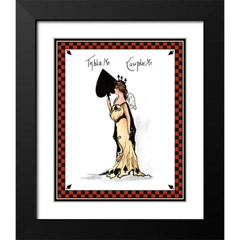 Bridge Party I Black Modern Wood Framed Art Print with Double Matting by Vision Studio