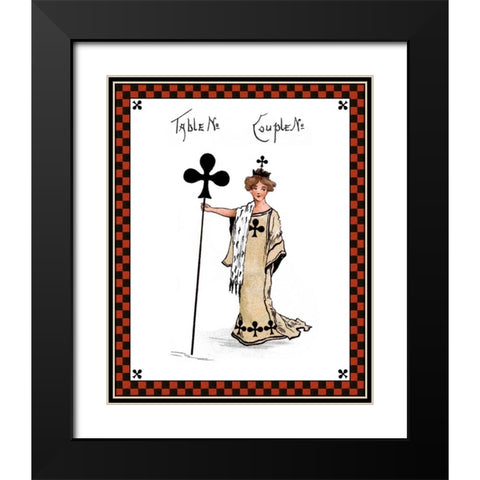 Bridge Party II Black Modern Wood Framed Art Print with Double Matting by Vision Studio