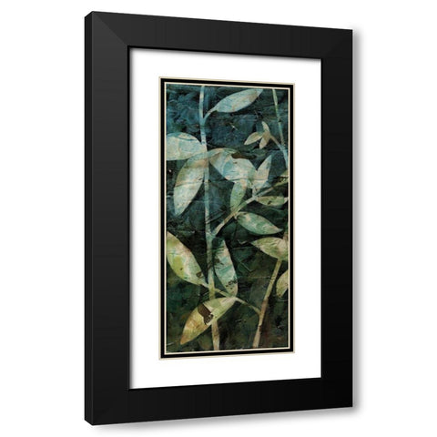 Mystic Reflections Panel I Black Modern Wood Framed Art Print with Double Matting by Meagher, Megan