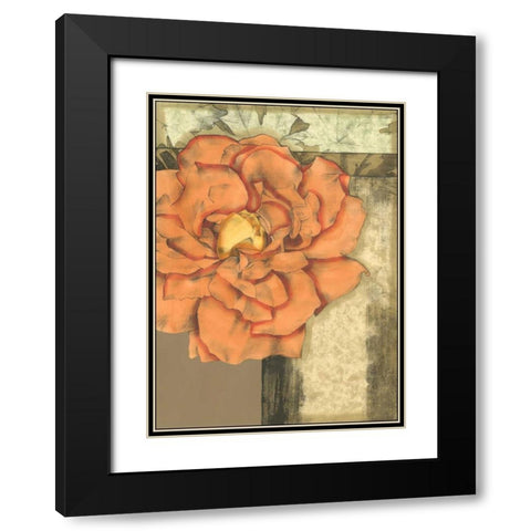 Small Ethereal Bloom I Black Modern Wood Framed Art Print with Double Matting by Goldberger, Jennifer