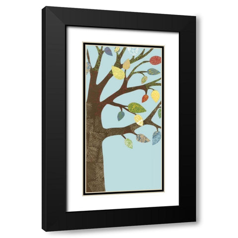Arbor Patterns I Black Modern Wood Framed Art Print with Double Matting by Meagher, Megan