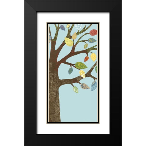 Arbor Patterns I Black Modern Wood Framed Art Print with Double Matting by Meagher, Megan