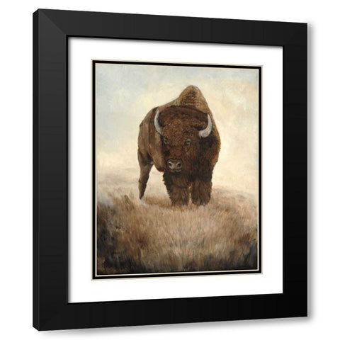 I am the One Black Modern Wood Framed Art Print with Double Matting by Winkler, Kathy