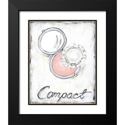 Compact Black Modern Wood Framed Art Print with Double Matting by Zarris, Chariklia