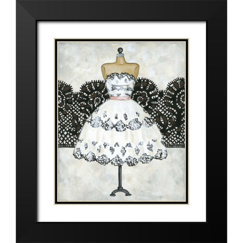 Vintage Style II Black Modern Wood Framed Art Print with Double Matting by Zarris, Chariklia