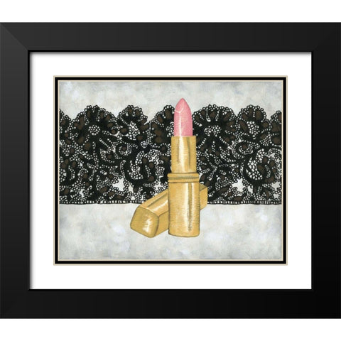 Femme Boudoir VII Black Modern Wood Framed Art Print with Double Matting by Zarris, Chariklia