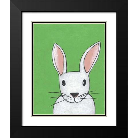 Pet Portraits I Black Modern Wood Framed Art Print with Double Matting by Zarris, Chariklia