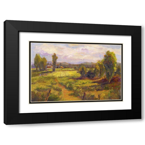 Homage Black Modern Wood Framed Art Print with Double Matting by Oleson, Nanette