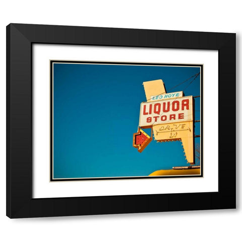 Vintage Retail IV Black Modern Wood Framed Art Print with Double Matting by Recapturist