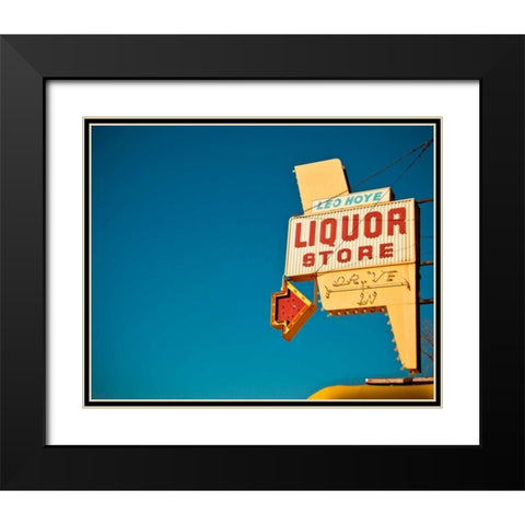 Vintage Retail IV Black Modern Wood Framed Art Print with Double Matting by Recapturist