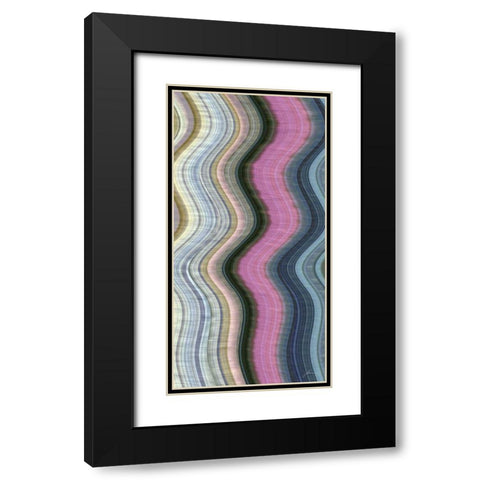 Rumba IV Black Modern Wood Framed Art Print with Double Matting by Burghardt, James