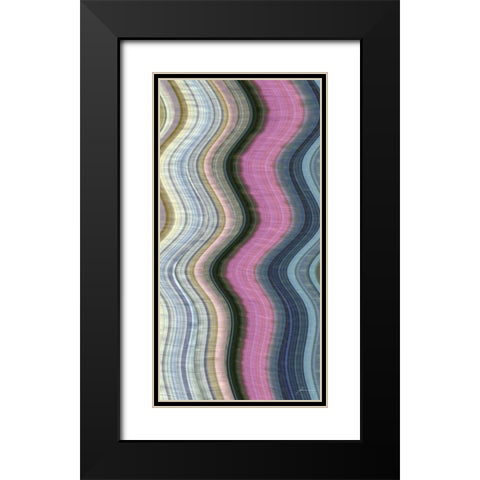 Rumba IV Black Modern Wood Framed Art Print with Double Matting by Burghardt, James