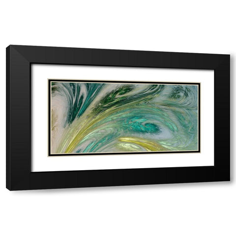 Altitude VI Black Modern Wood Framed Art Print with Double Matting by Burghardt, James