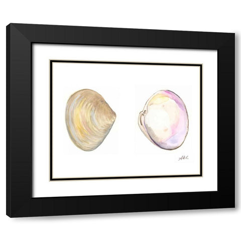 Tidal Treasure I Black Modern Wood Framed Art Print with Double Matting by Ludwig, Alicia