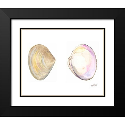 Tidal Treasure I Black Modern Wood Framed Art Print with Double Matting by Ludwig, Alicia