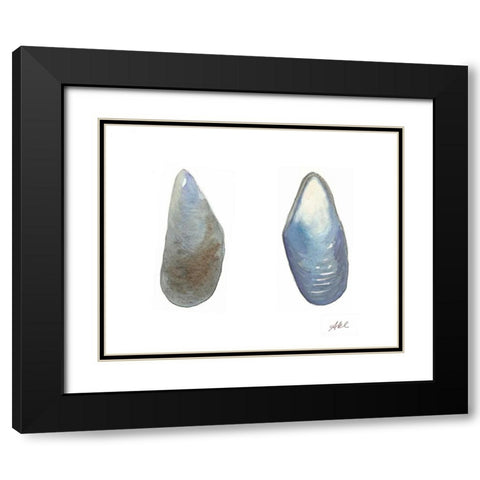 Tidal Treasure III Black Modern Wood Framed Art Print with Double Matting by Ludwig, Alicia