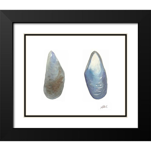 Tidal Treasure III Black Modern Wood Framed Art Print with Double Matting by Ludwig, Alicia