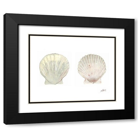 Tidal Treasure IV Black Modern Wood Framed Art Print with Double Matting by Ludwig, Alicia