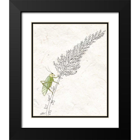 Summer Chorus III Black Modern Wood Framed Art Print with Double Matting by Ludwig, Alicia