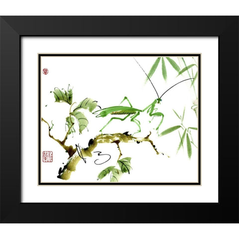 Shall We Dance Black Modern Wood Framed Art Print with Double Matting by Parker, Nan Rae