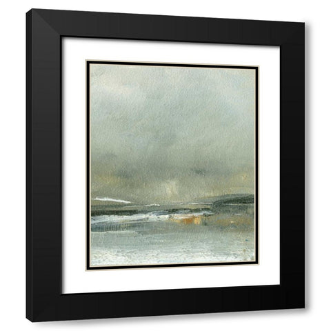 Wander IV Black Modern Wood Framed Art Print with Double Matting by Gordon, Sharon