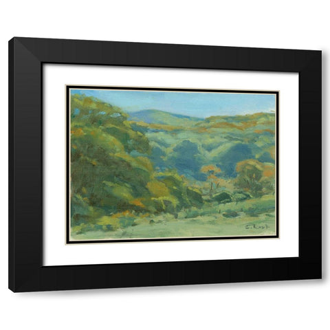 View of Greylock Black Modern Wood Framed Art Print with Double Matting by Calcasola, Stephen