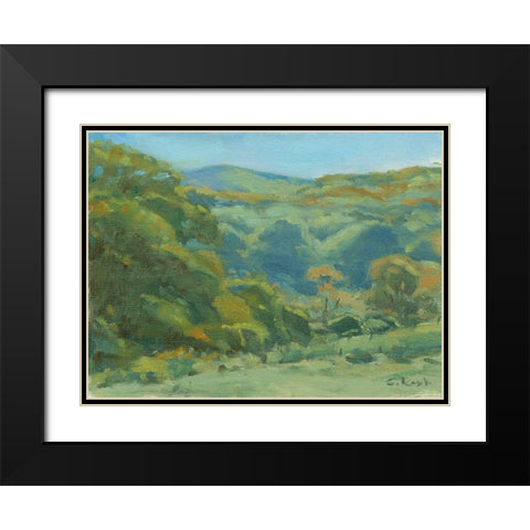 View of Greylock Black Modern Wood Framed Art Print with Double Matting by Calcasola, Stephen