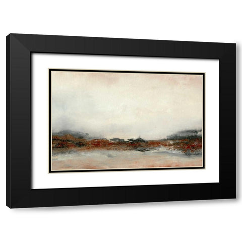 Le Havre II Black Modern Wood Framed Art Print with Double Matting by Gordon, Sharon