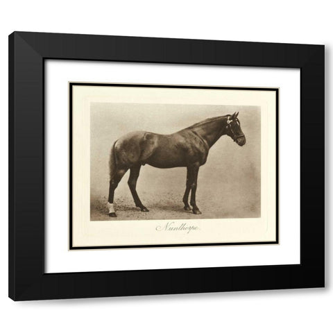 Nunthorpe Black Modern Wood Framed Art Print with Double Matting by Hailey, Clarence