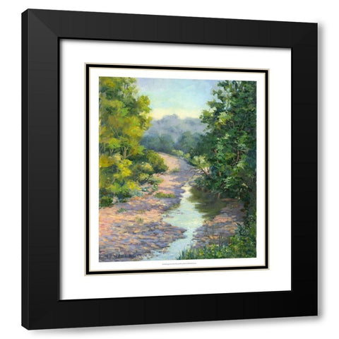 Waiting for Rain Black Modern Wood Framed Art Print with Double Matting by Weber, Mary Jean