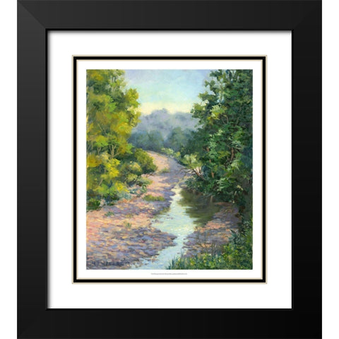 Waiting for Rain Black Modern Wood Framed Art Print with Double Matting by Weber, Mary Jean